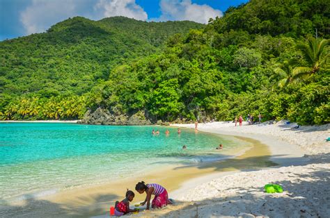 warmest water in usvi.